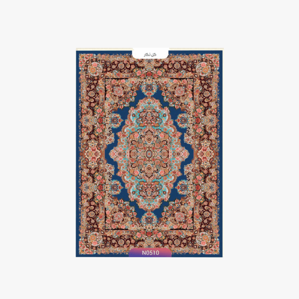 فرش طرح گل نگار