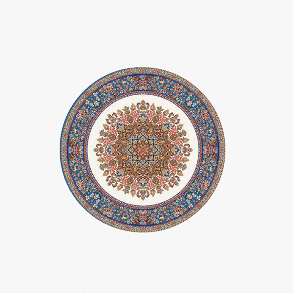 فرش گرد طرح درخت زندگی